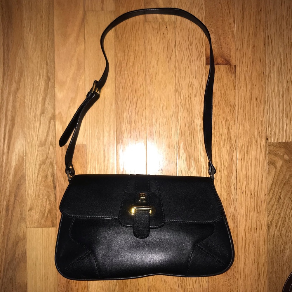 NWOT Etienne Aigner black leather purse - Picture 1 of 8